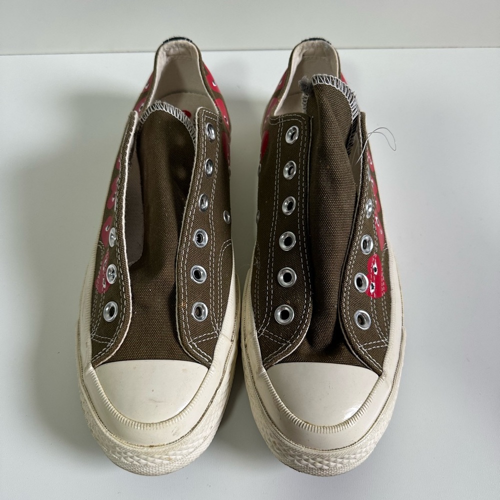 Comme des Garçons Play x Chuck 70 Low Top 'Multi Heart' - Picture 2 of 6